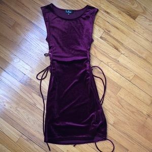 Lulu’s Velvet Dress